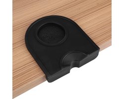 Multifunctionele Zwarte Silicone Pad Mat voor Koffie, Tamper en Koffer met Antislip Functie en UV-bescherming