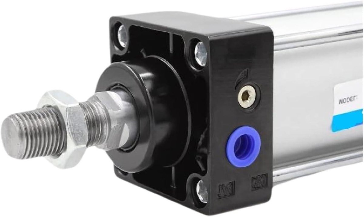 Pneumatische Cilinder Dubbelwerkende Actuator Industriële Automatisering Hoge Temperatuur Bestendig 100mm Boring Aluminium