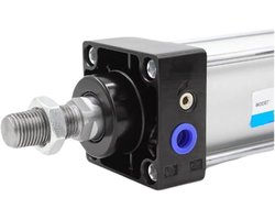 Pneumatische Cilinder - Dubbelwerkende Actuator - Industriële Automatisering - Hoge Temperatuur Bestendig - 100mm Boring - Aluminium