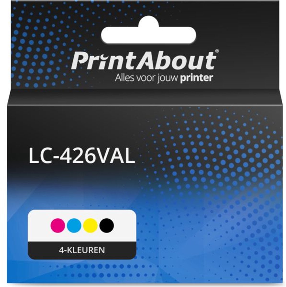 PrintAbout Huismerk Brother LC-426VAL Inktcartridge 4-kleuren Voordeelbundel