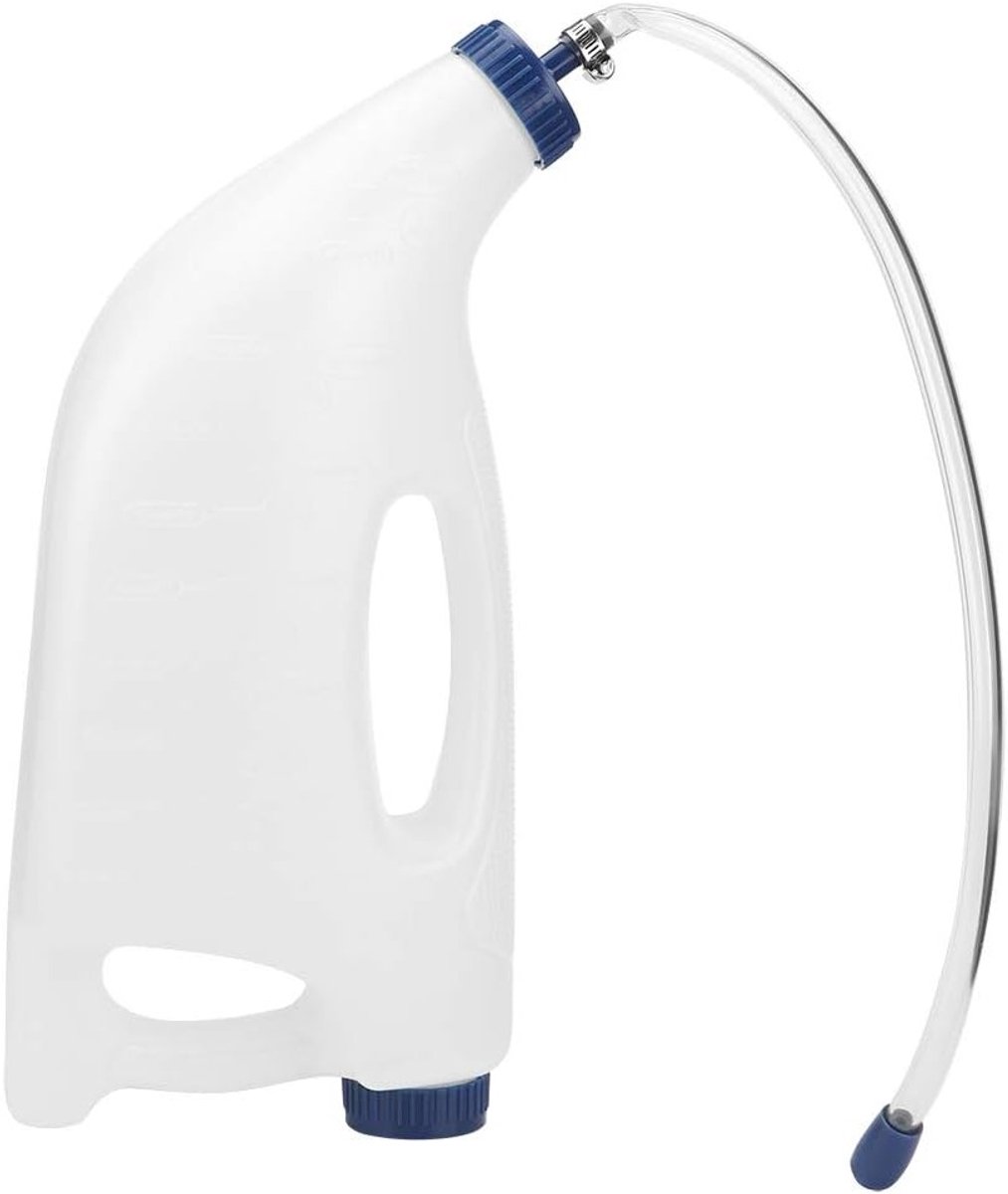 Plastic Fles voor Boerderij Dieren - 4L Kalveren Melk en Medicijn Verpakking van Voedselveilig Materiaal