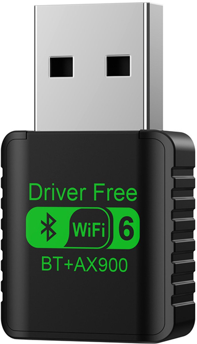 2 in 1 USB Wifi Adapter & Bluetooth Receiver - Bluetooth 5.4 adapter - 2.4Ghz en 5Ghz Dual band - 900 Mbps - Mini Draadloze Netwerkkaart Ontvanger - Windows 11/10/7 - Plug and Play