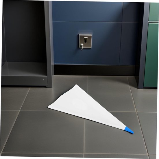 Tegelvoegzakken - Mortelzakken Voegmiddelzakken - Metselwerk Afwerken - Robuuste PVC Constructie - 60 x 32 cm - Wit — afbeelding 2