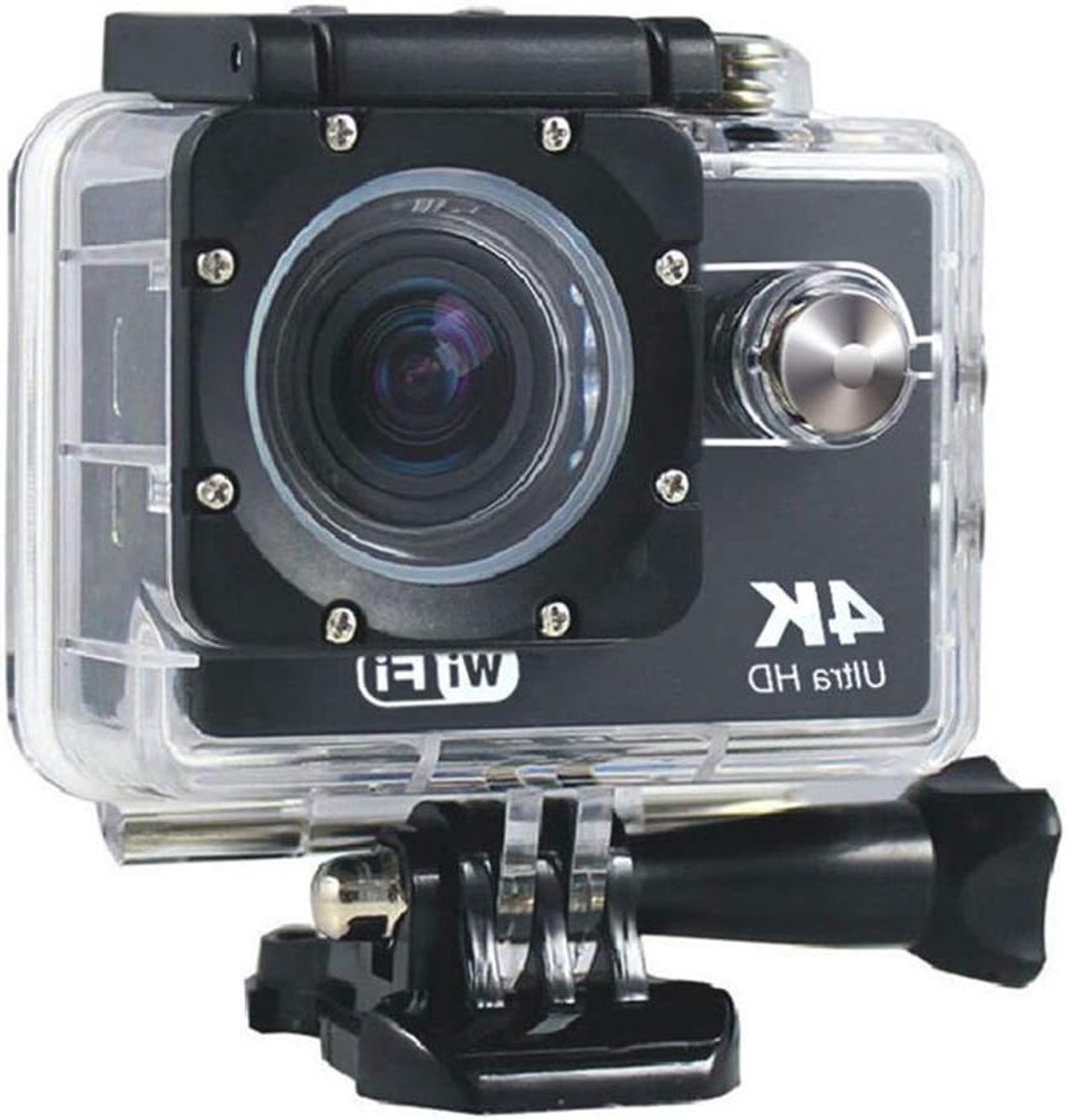 Actie Camera - Sportcamera DV - Avonturen Vastleggen - Elektronische Beeldstabilisatie - 4K 30FPS - Zwart