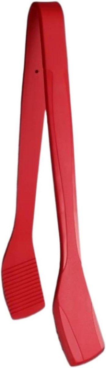 Multifunctionele kooktang, Geschikt voorgrillen, bakken en frituren - Rood