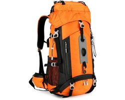 Waterdichte backpacking bergbeklimmen rugzak 60L wandelrugzak campingrugzak met capaciteit