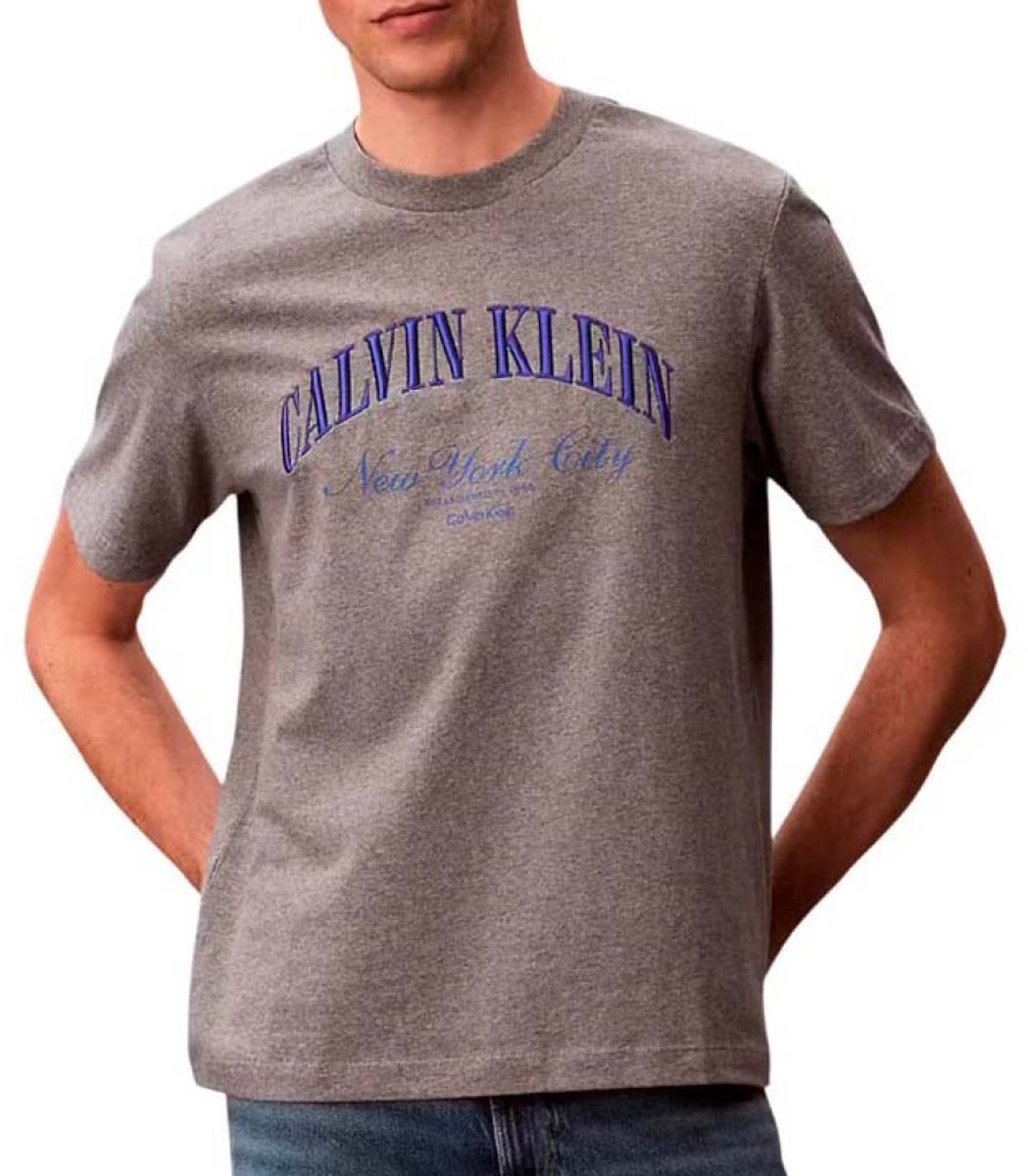 CALVIN KLEIN JEANS MARCH GRAPHIC SEASON L EU Grijs