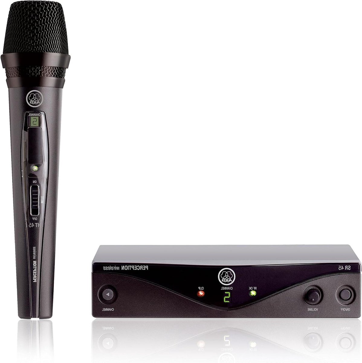 Draadloze microfoonset - Zender systeem - Live optredens - Automatische instelmodus - 8 uur gebruik - Zwart