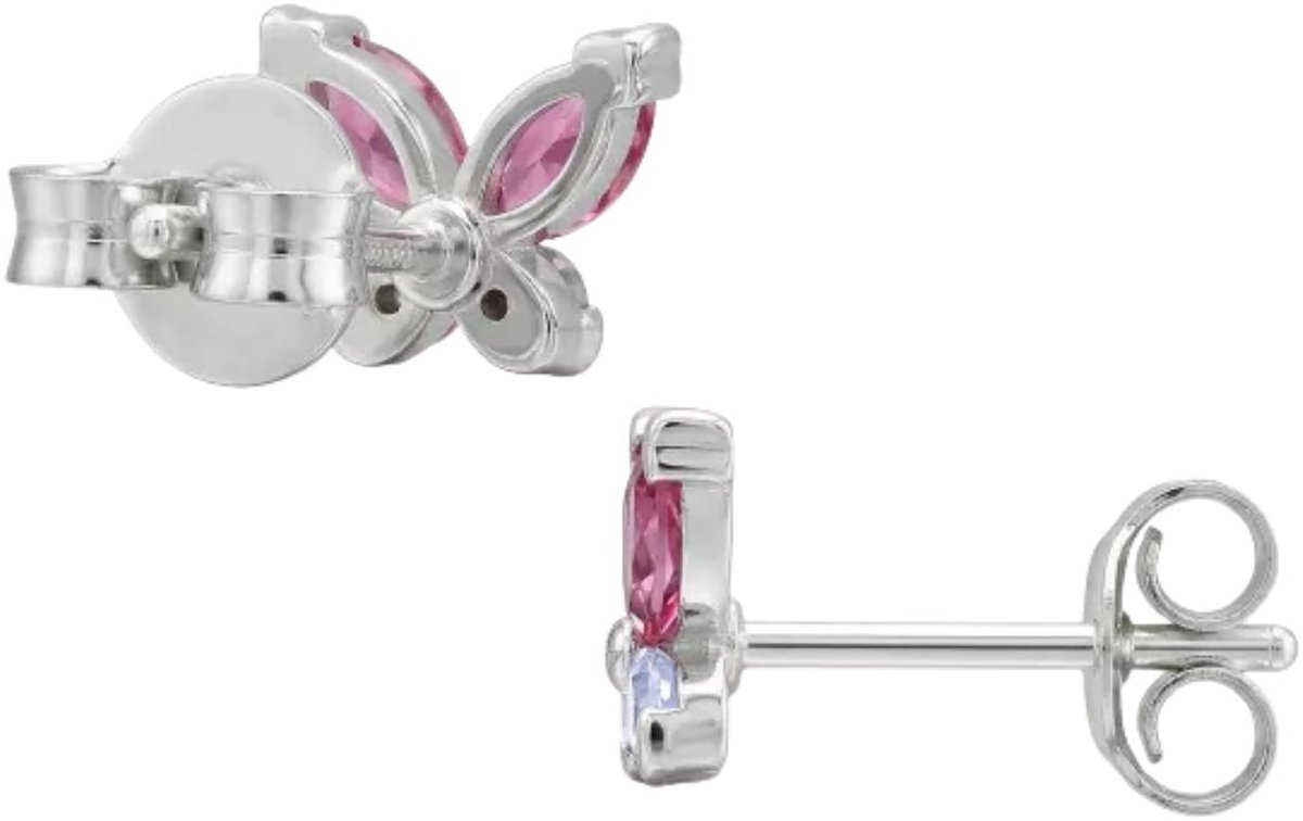 Butterfly Sterling Silver Ear Studs