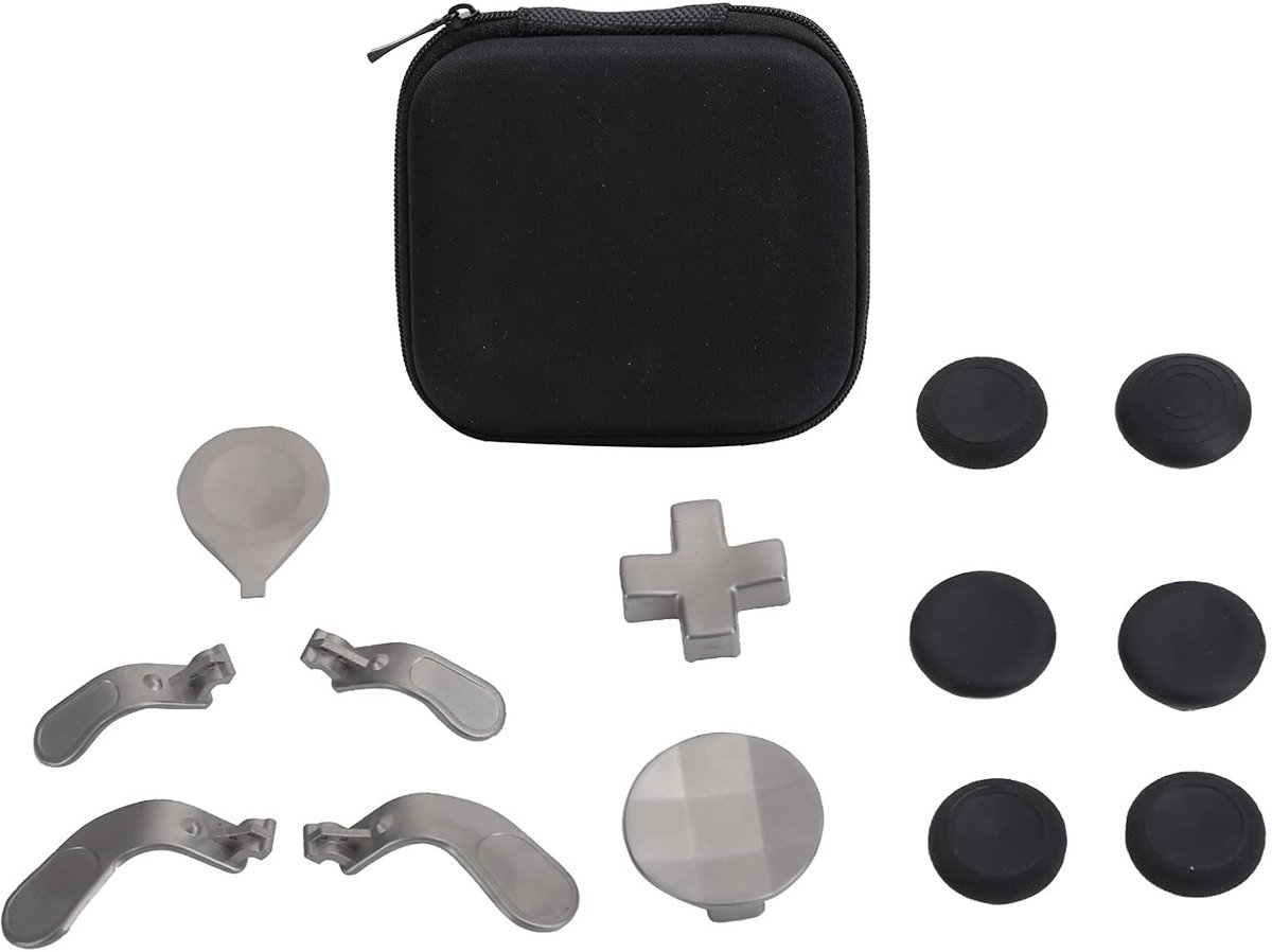 Cosensi- Thumbsticks Kit - 6 Thumbsticks - 7 Metalen Knoppen - Game Controller Paddles - Eenvoudig te Installeren - Geschikt voor ONE Series 2 - Gamepad