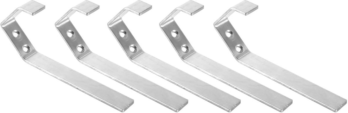 Cosensi- Muurhaak Multifunctioneel - Wandhaak voor Jassen/Hoeden/Handdoeken - Muuranker Inclusief - Geschikt voor Keuken/Badkamer - Stevig Bevestigen
