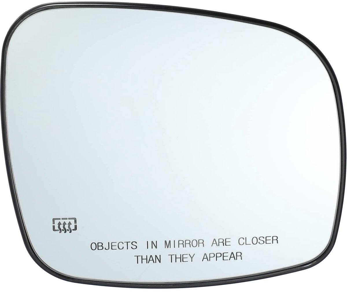 Dailygoods- Buitenspiegelglas Helder - Bestuurderszijde - Brede Hoek - Eenvoudig te Installeren - Veiligheid - 20cm Diagonaal - Spiegelglas