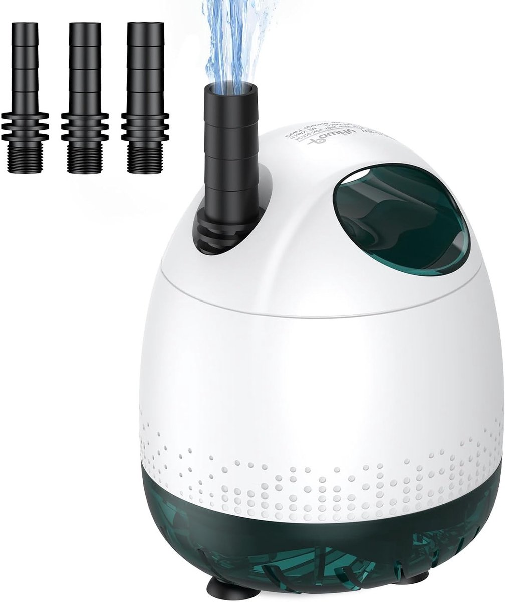 Krachtige Dompelpomp 3400 L/u – Stil & Draagbaar voor Vijver, Aquarium en Fontein