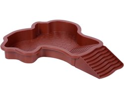 Ruime Waterbak voor Reptielen met Trapje voor Veilig Toegang en Gemakkelijk Onderhoud voor Schildpadden en Hagedissen