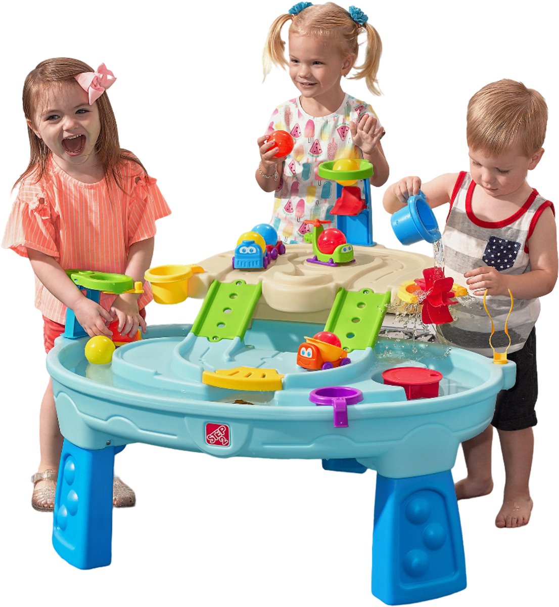 Step2 Ball Buddies Watertafel voor kinderen met ballen - Kinder speelgoed van kunststof met 23 accessoires incl. ballen - Speelgoed activiteitentafel voor binnen of buiten / tuin — afbeelding 20