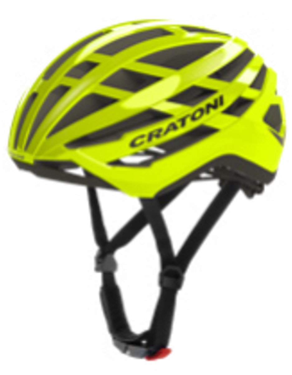 Helm Cratoni Cvento Neongeel Glanzend/mat - S/M (52-57cm)