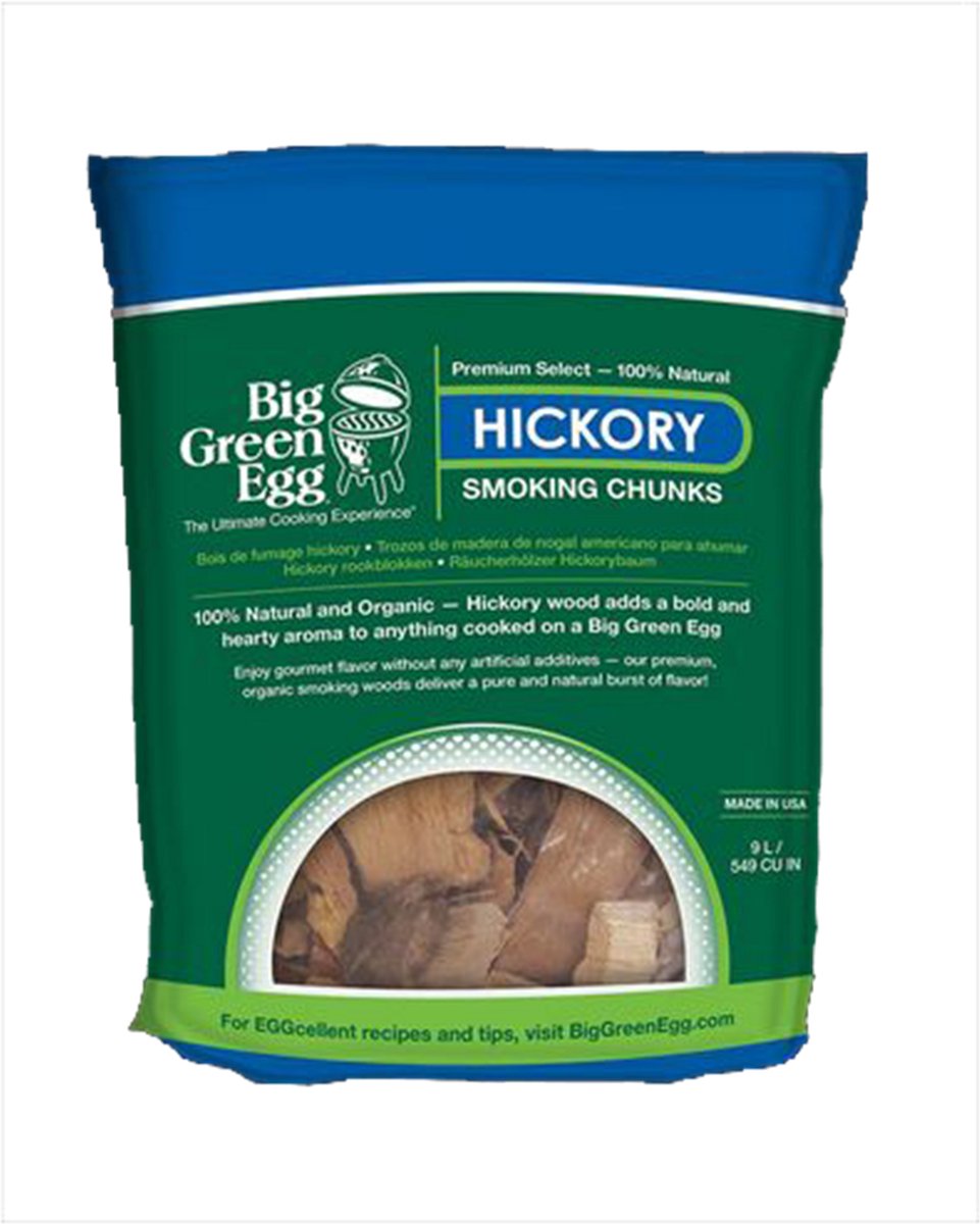 Big Green Egg Hickory Chunks - 2,27 kg