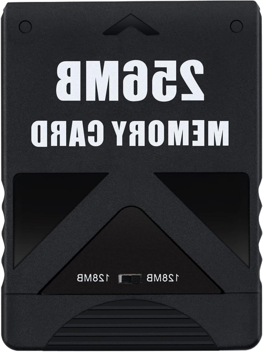 256MB Gaming Opslag Geheugenkaart voor PS2 en PS2 Slim Console - Perfect voor Spellen en Data Opslag
