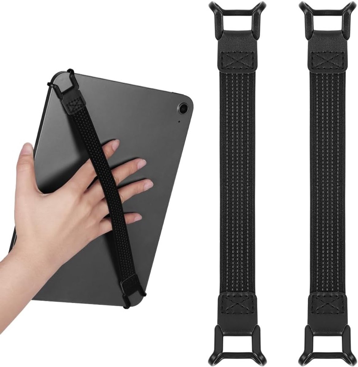 Veilige Handriem voor 8.7-13 inch E-Readers en Tablets, Universele Elastische Grip, Lichtgewicht en Comfortabele Vingerhouder voor E-boeklezers en Accessoires