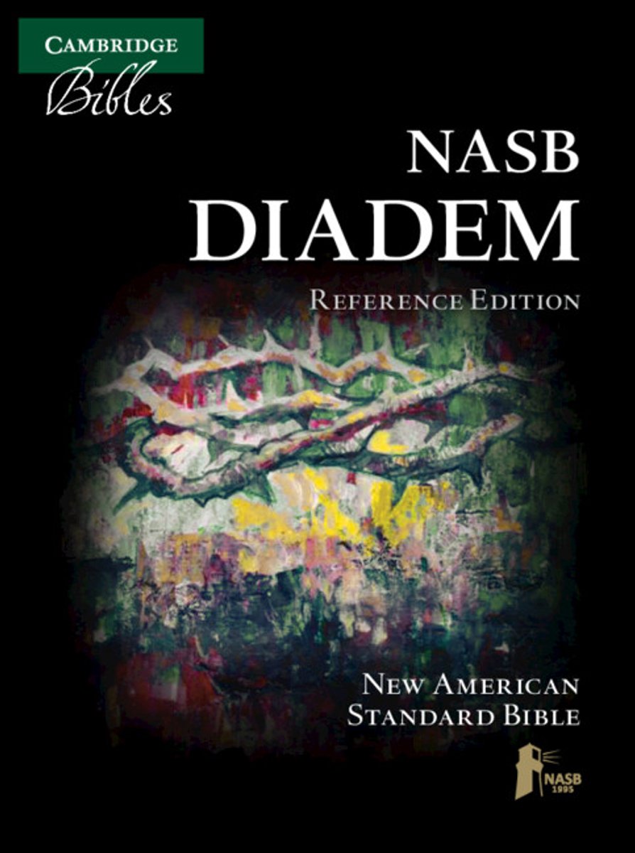 Nasb Diadem Reference Edition, Dark Brown Edge-Lined Calfskin Leather, Red-letter Text, NS545, Xre