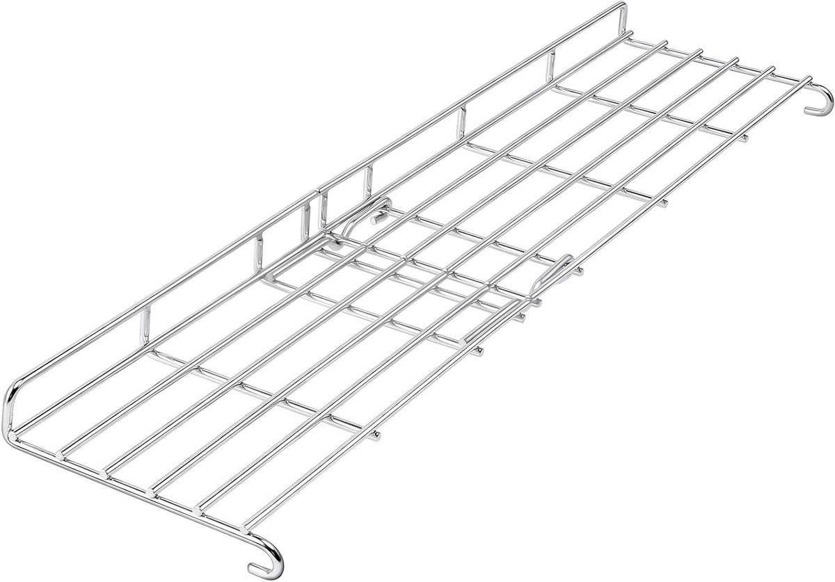 Roestvrijstalen Warmte Rek voor Gasbarbecues - Geschikt voor Weber Genesis II 400 Series, Ideaal voor Grillen, Koken en Barbecue Accessoires