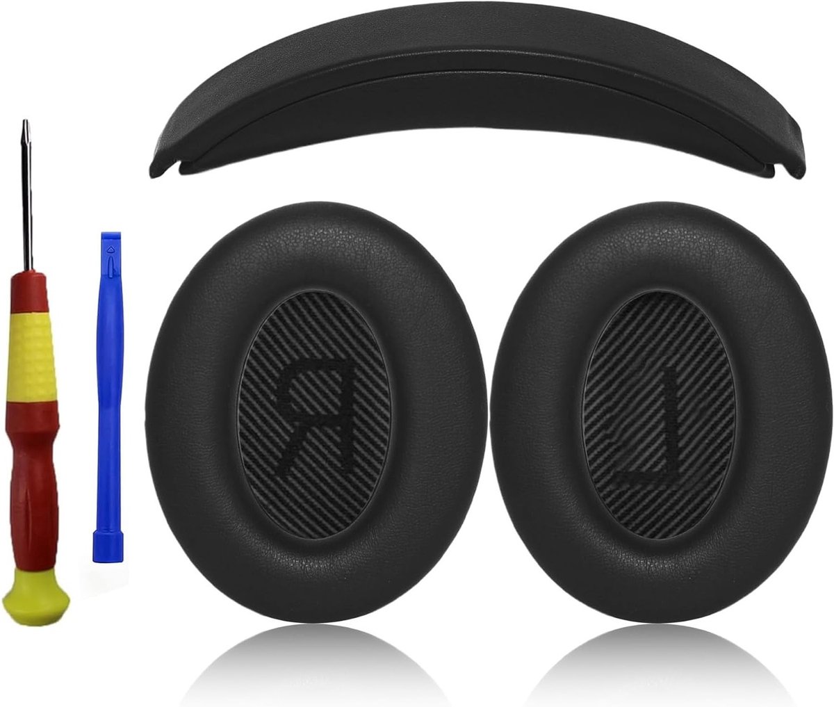 Zachte en Comfortabele Oorkussens voor Bose QuietComfort 35, QC35 II, QC45 en QCSE Hoofdtelefoons - Ideale Vervangende Accessoires voor Optimaal Geluidscomfort