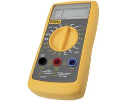 Topex Multimetr - Elektronische Universeelmeter - LCD Display - CE-certificering