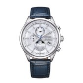 Citizen BY1030-09A Horloge - Leer - Blauw - Ø 42 mm