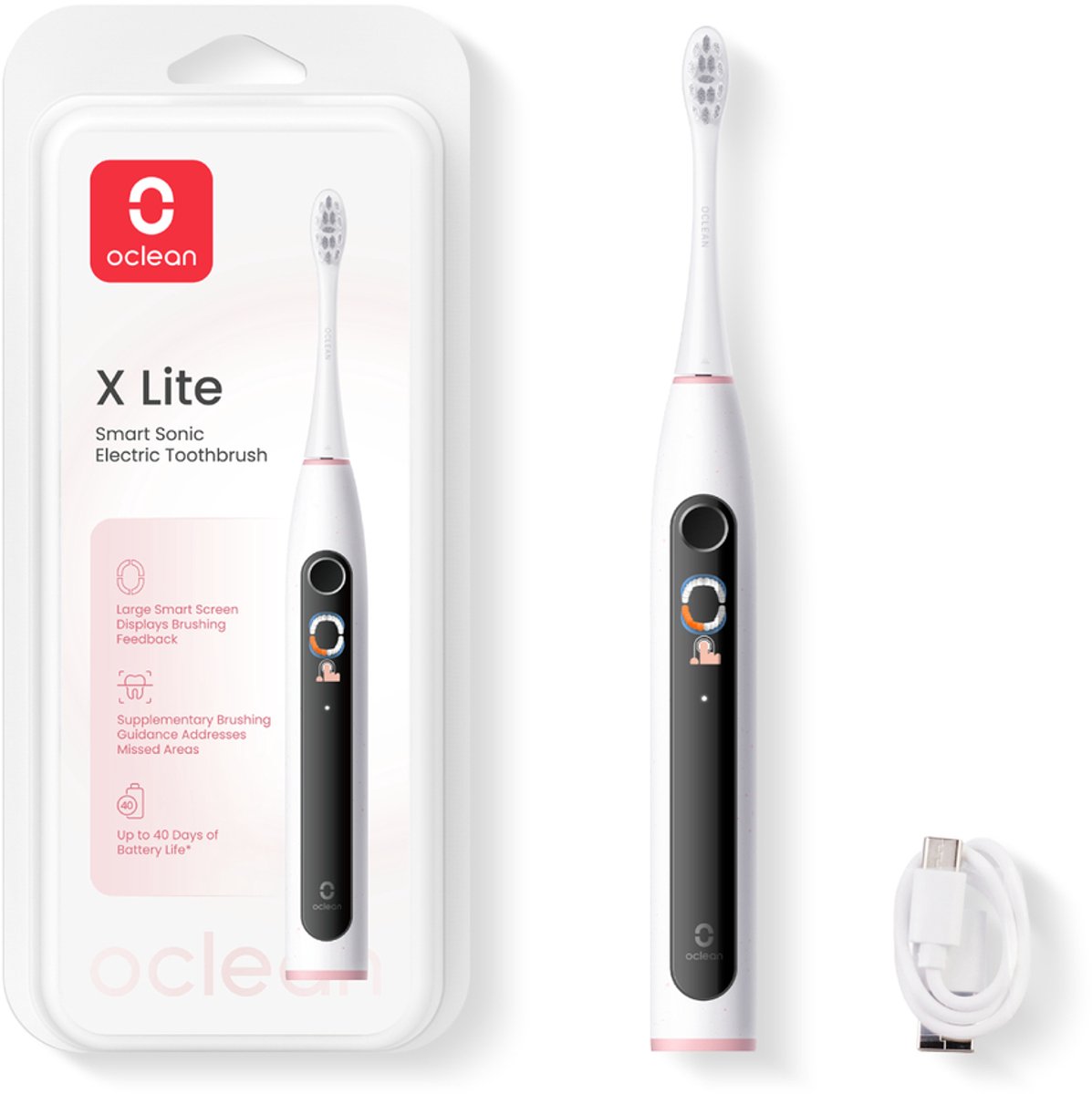 Oclean X-Lite elektrische tandenborstel grijs