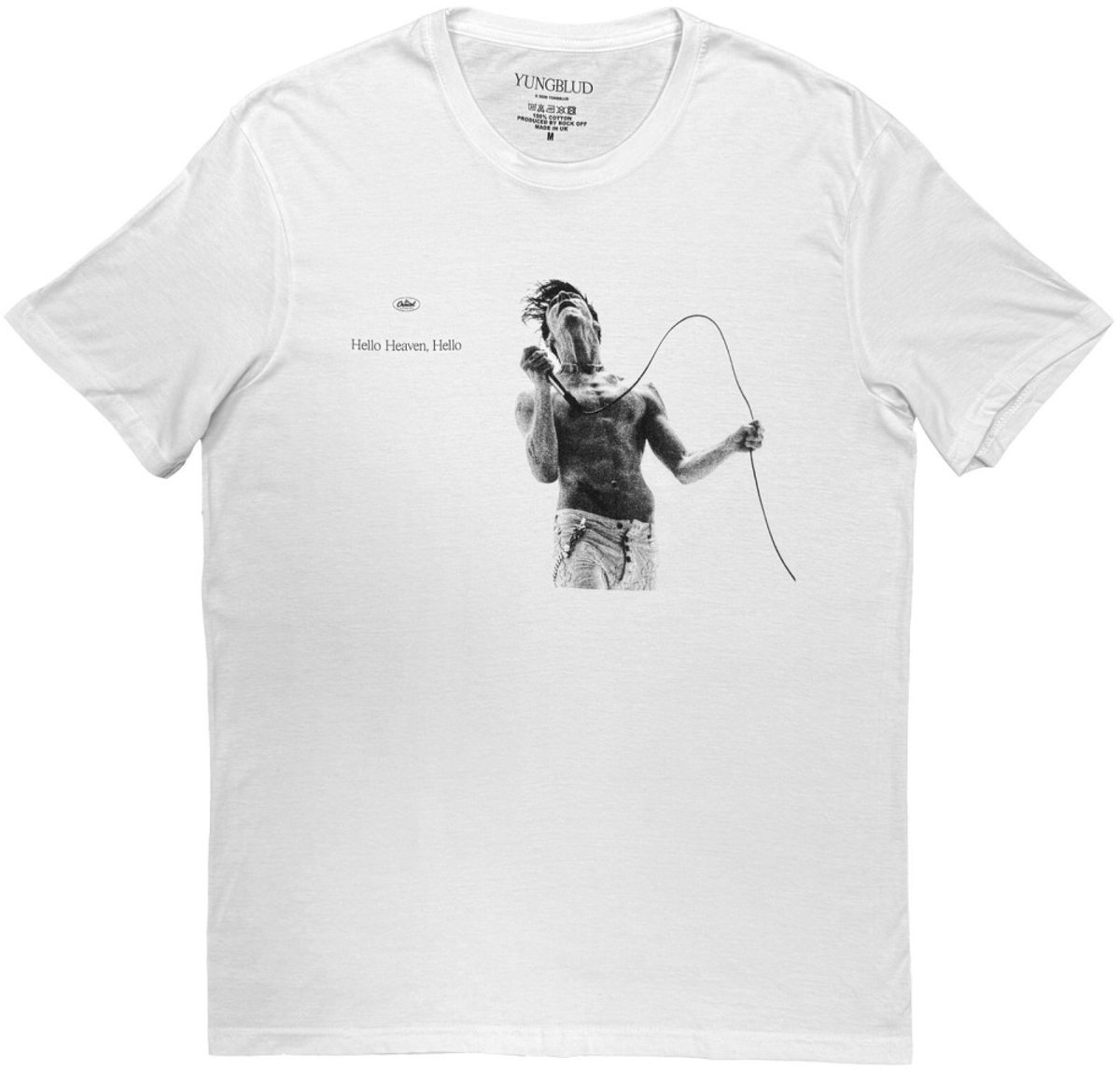 Yungblud - Hello Heren Tshirt - M - Wit