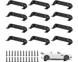 12 Modellen Muursteunen voor LEGO Speed Champions, Verticaal Muurmontage voor Racers, Display Case voor Formule 1 Auto's en Verzamelobjecten