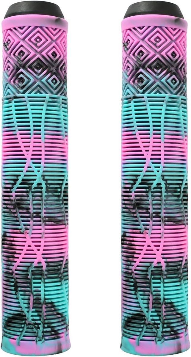 Kleurige MTB Fietsstuur Handvaten, 160mm BMX en Stunt Scooter Handgrepen, Zachte Fietsaccessoires voor Comfort en Grip
