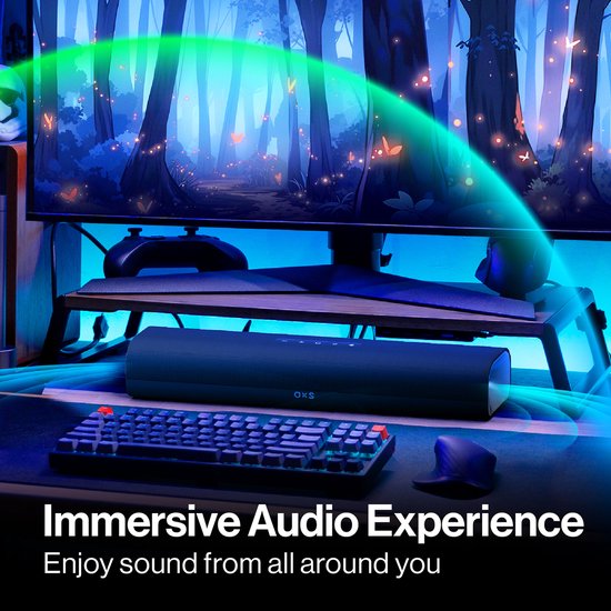 OXS Thunder Lite Gaming Soundbar - 2.0 Gaming Sound System van OXS — afbeelding 5
