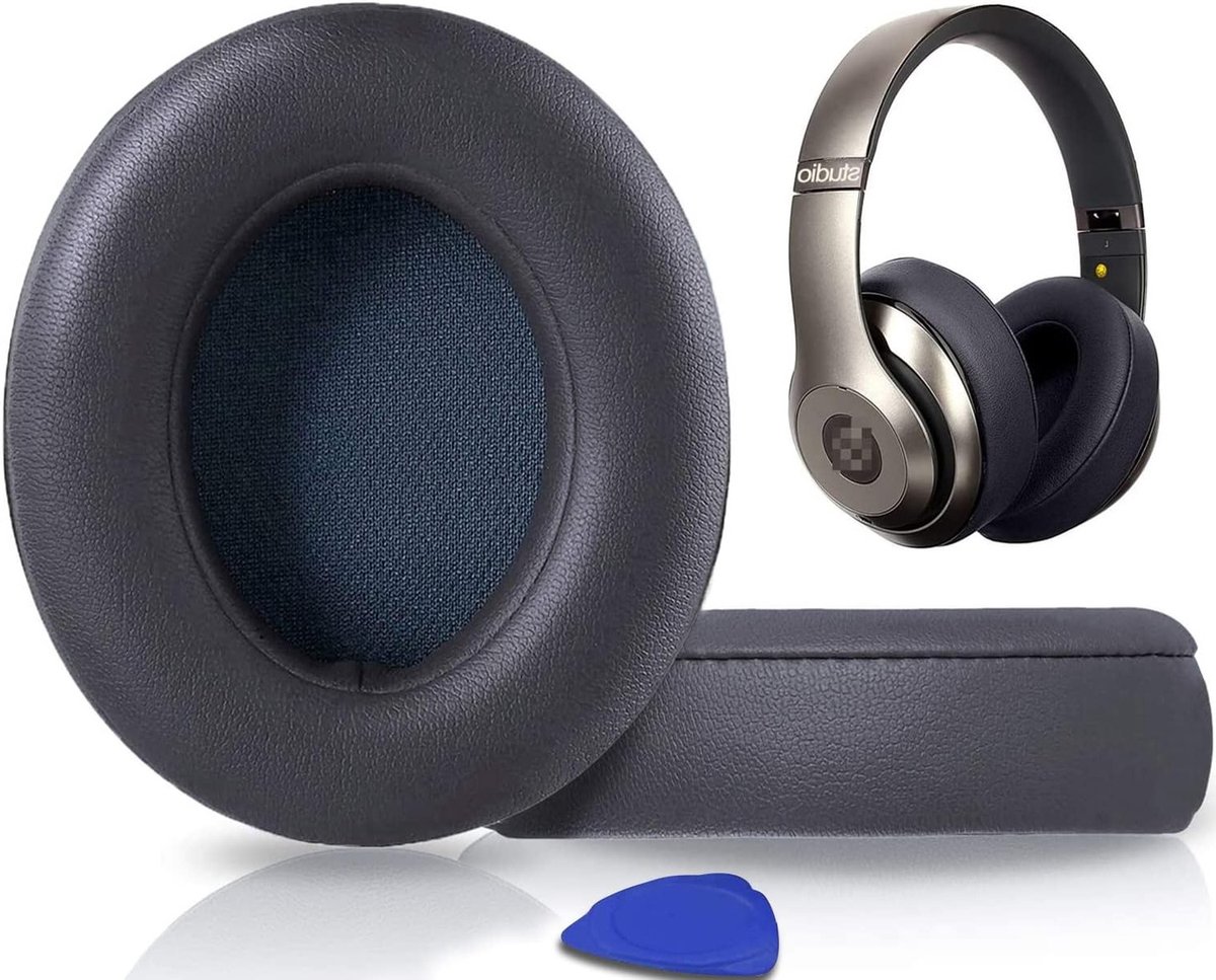 Lamsleren Vervangende Oorkussens met Memory Foam voor Beats Studio 2 & 3 Hoofdtelefoons