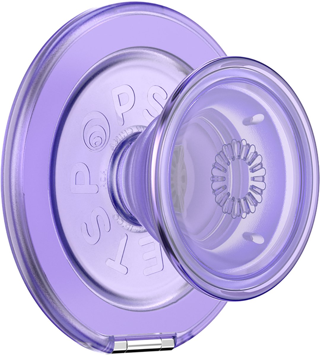 PopSockets, Smartphone PopGrip Kick-Out Premium Zelfklevende Bevestiging Standaard en Selfie, Paars