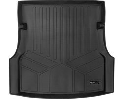 Smartliner 3D Kofferbakmat Tesla Model S 2013-2016, 2016-2020 - Op Maat Gemaakte Cargo Liner - Zwart - Duurzaam Polyethyleen - Verhoogde Randen - Bescherming Tegen Vuil en Vloeistoffen