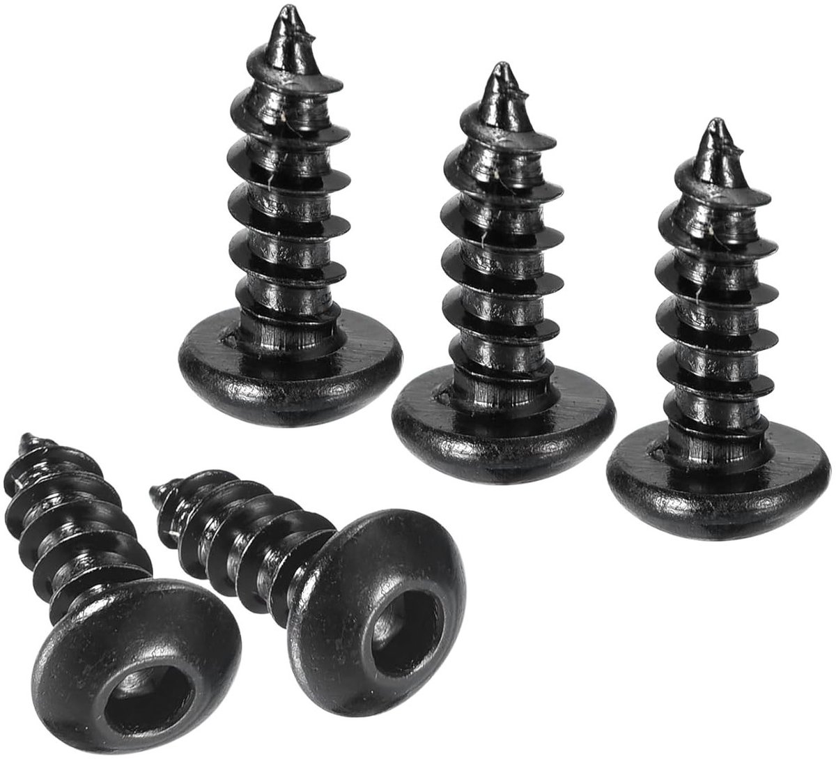 Zelftappende Schroeven M4 x 10 mm van Koolstofstaal - Verpakking van 50 Stuks voor Bouw en Klussen