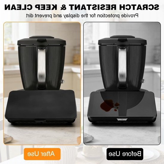 Dailygoods- Displaybescherming Siliconen - Waterdicht - Stofdicht - Anti-krassen - Keukenmachine Accessoire - 360° Bescherming - Displayhoes van Dailygoods — afbeelding 3