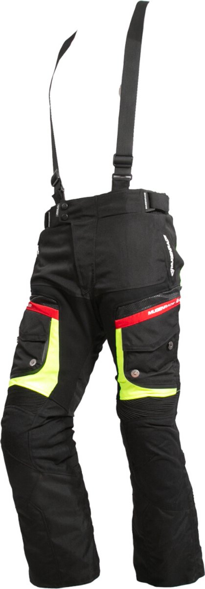 MUGENRACE Motyo Zwarte Waterdichte Textielbroek - Broek