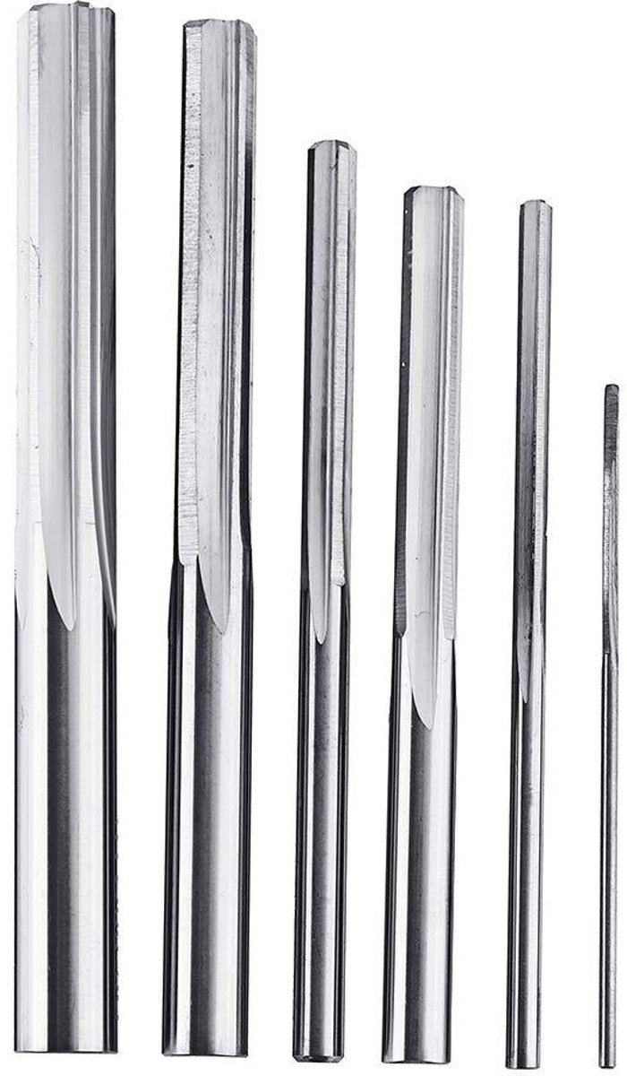 Wolfraamstalen Rasper - Reamer H7 Gereedschap - Metaal Bewerken - HRC50 Hardheid - 6 mm - Roestvrij Staal