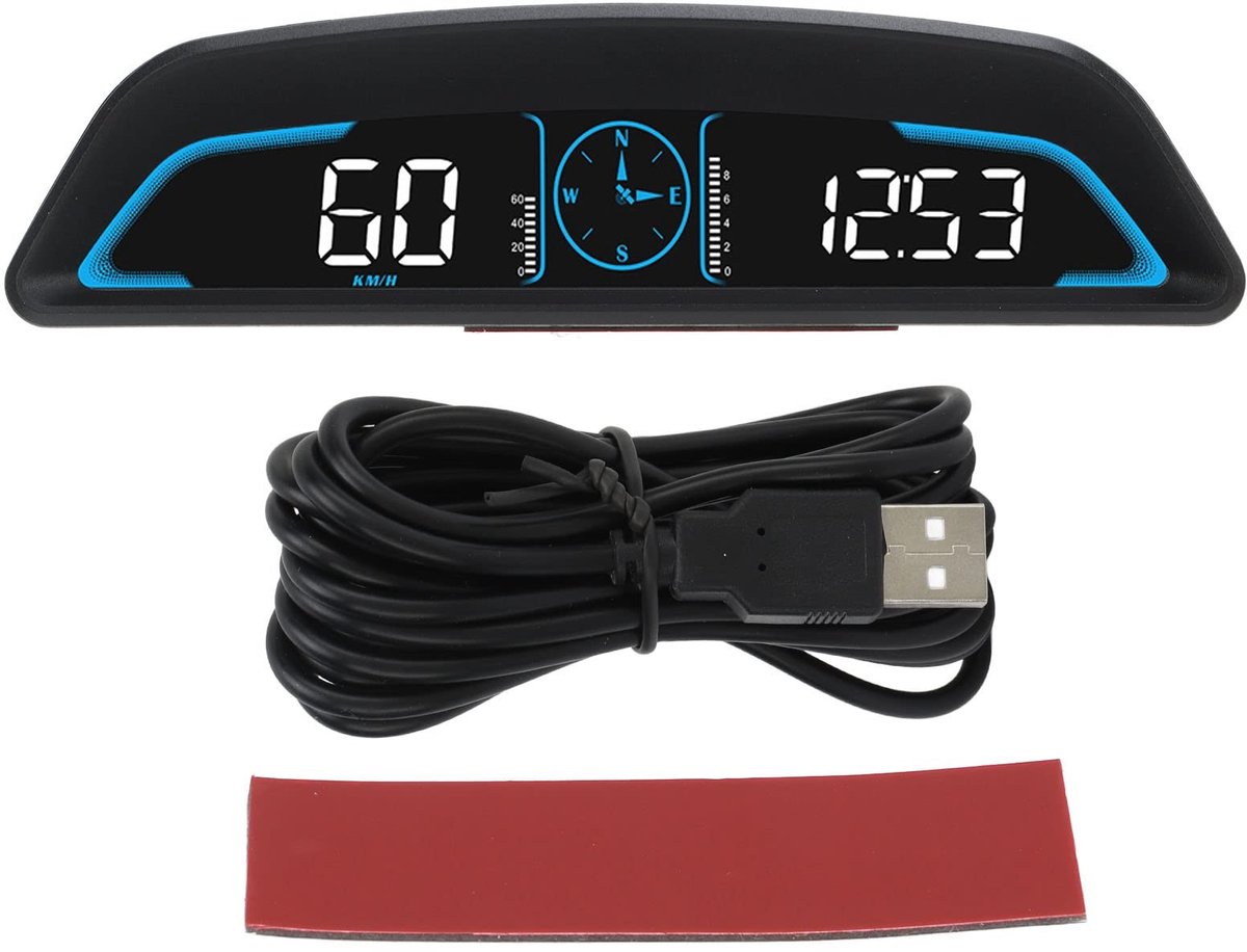 Dailygoods - Digitale GPS Snelheidsmeter met Automatische Helderheidsaanpassing