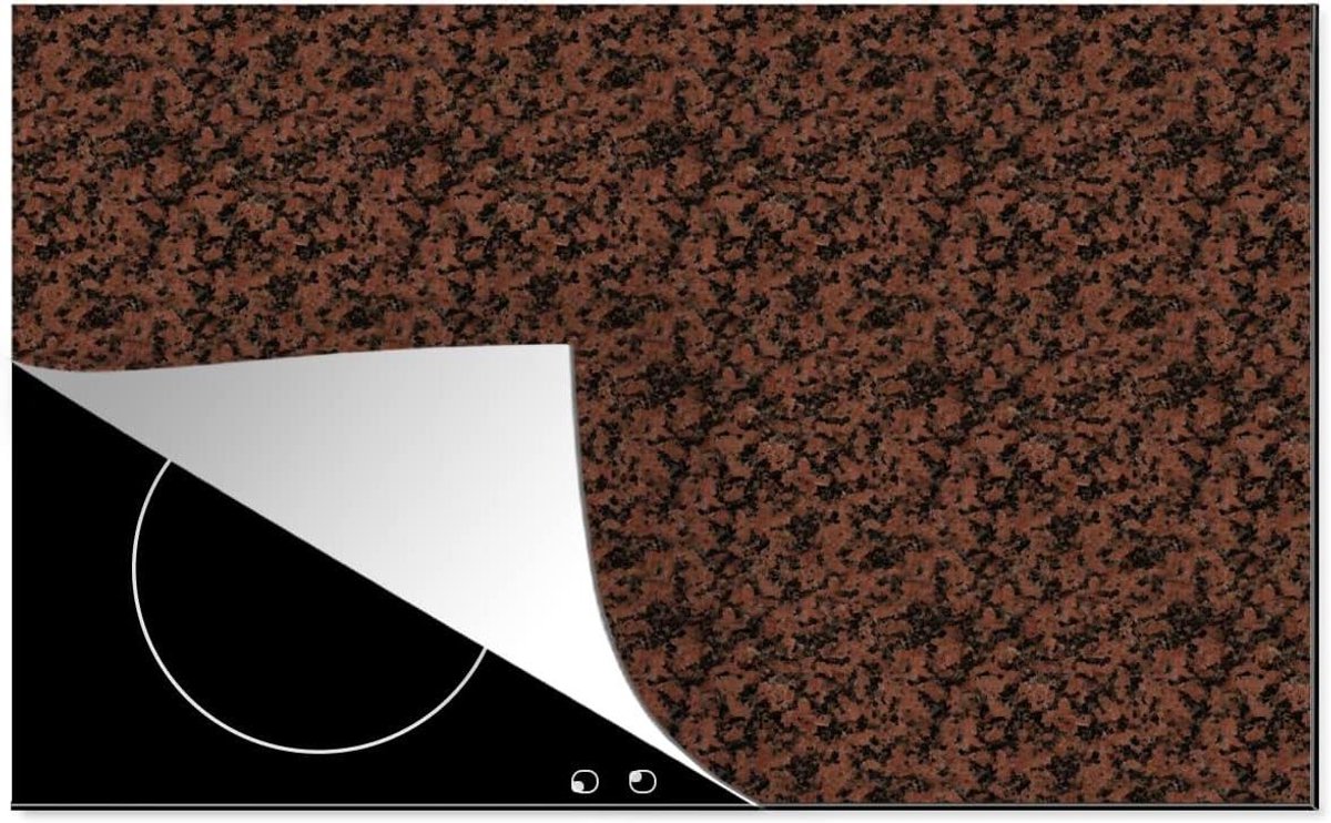 Inductie beschermer - Kookplaat mat - Keuken decoratie - Krasvrij oppervlak - 80x52 cm - Multicolour