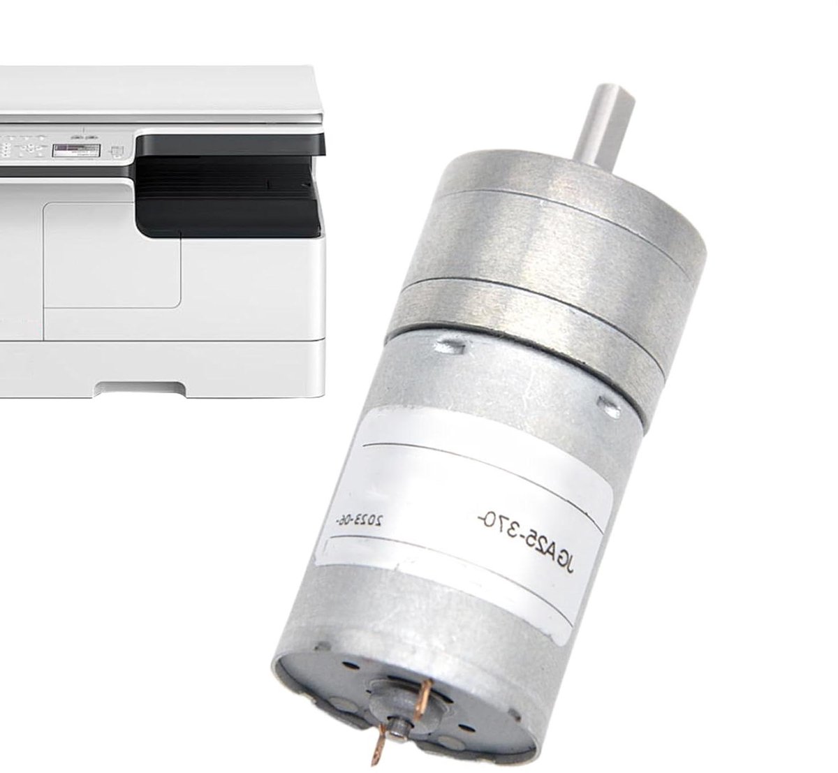 Gelijkstroommotor - Motor met reductie - Modelbouw projecten - Hoog koppel energiezuinig - 4 mm as - Metaal