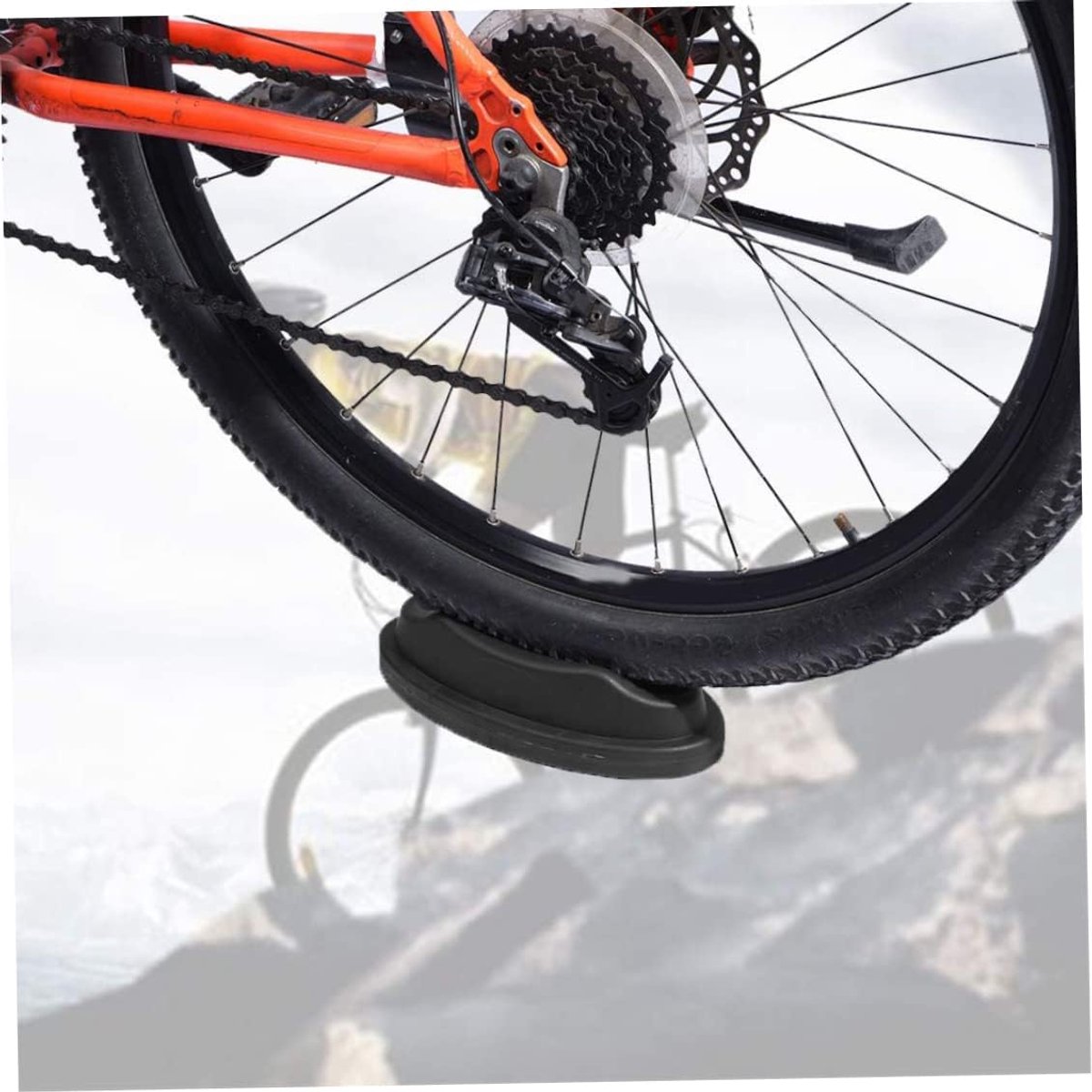 Fiets Voorwiel Pad - Voorwiel Riser Blok - Indoor Fiets Training - Dubbel Gegroefd Ontwerp