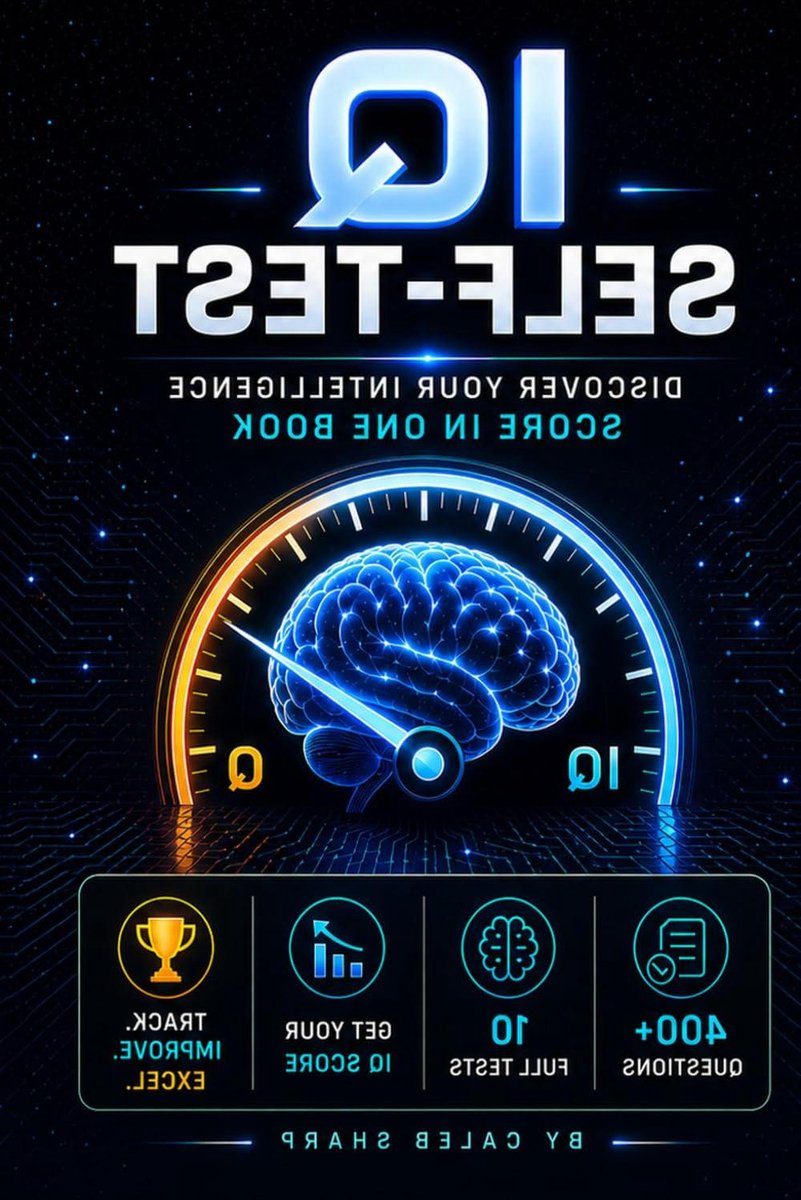 IQ Zelf-Test Boek - Intelligentietest Boek - Hersenen Trainen - 400 Vragen - 148 Pagina's - Niet gespecificeerd