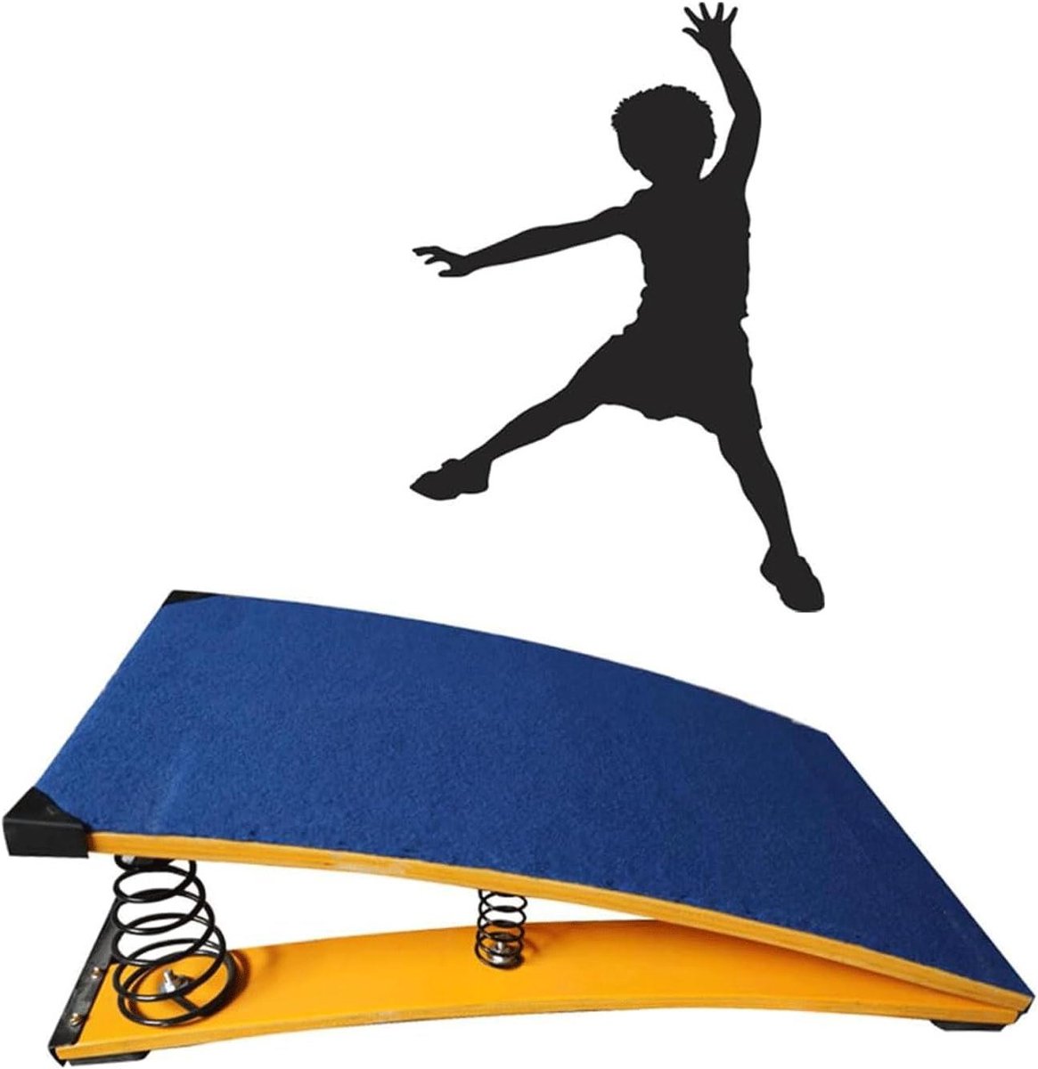 Springplank Gymnastiek - Springboard Turnen - Sport Training - Stalen Springveer - 145 x 85 x 55 cm - Niet gespecificeerd