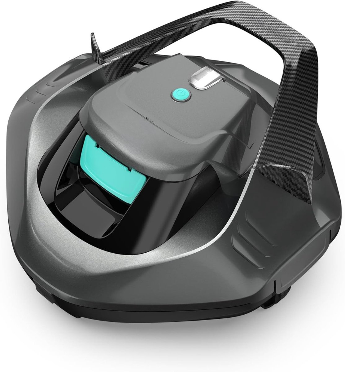 ZMR® Zwembadrobot - Zwembadstofzuiger Elektrisch - Zwembad Robot Stofzuiger - Zwart - 34cm x 34cm x 18cm