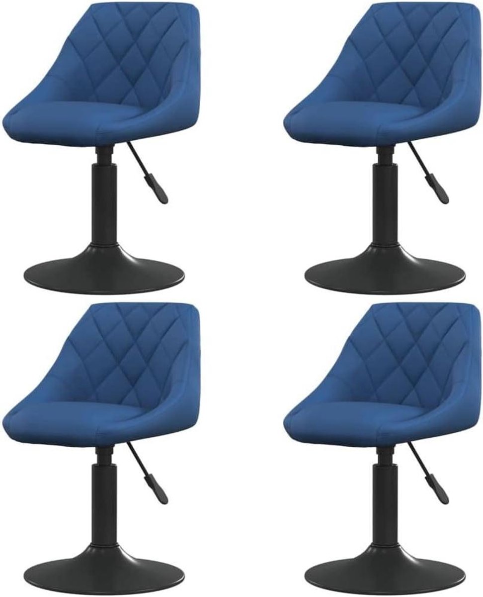 Eetkamerstoelen draaibaar - Stoelen set - Comfortabel dineren - 360 graden draaibaar - 46x