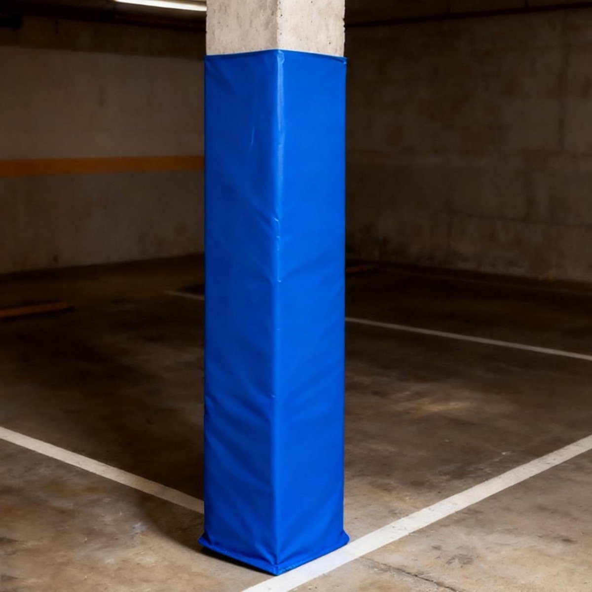 Paalbescherming Schuim - Paalkussen - Veiligheid Verhoging - Aanpasbaar - 180 cm lang - Zwart