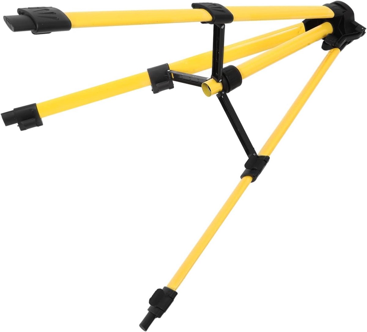 Waterpas Statief - Meet Statief - Precisie Meten - 50 Kg Draagvermogen - 130 cm Hoogte - Geel